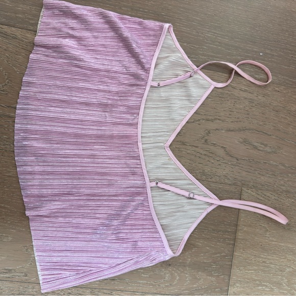 Victoria's Secret Light Pink Pleated Camisole - Picture 3 of 3